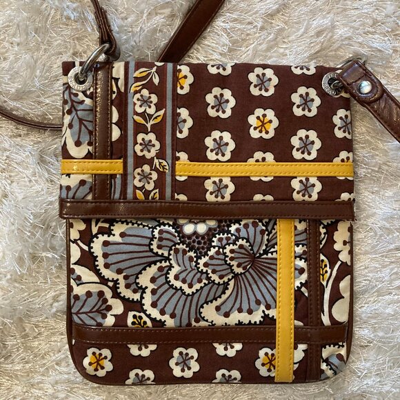 NWOT Vera Bradley Flipster Slate Blooms - Picture 8 of 11